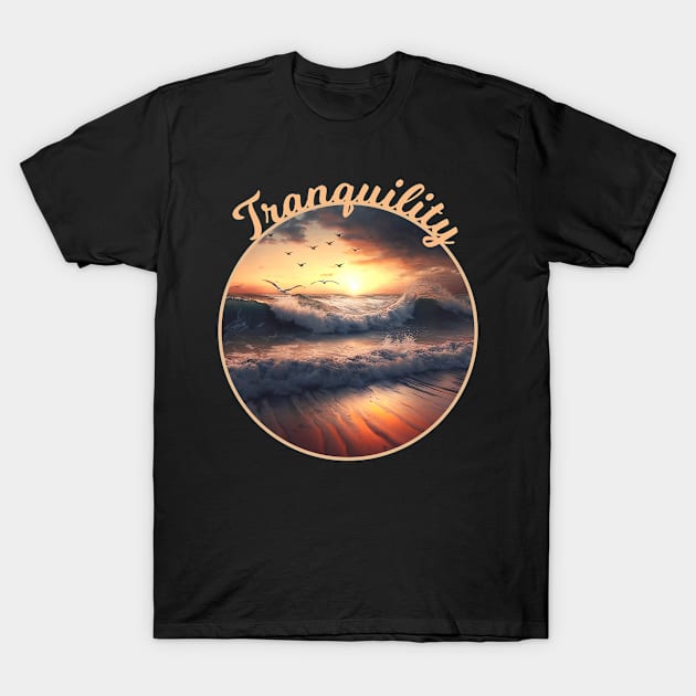 Tranquility T-Shirt by AtkissonDesign